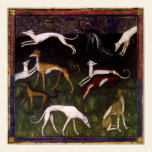 Medieval Greyhounds Fine Art posters