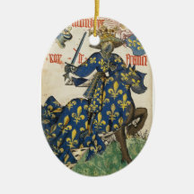 Medieval King of France Ornament