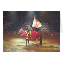 Medieval Knight Card