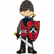 Medieval Knight Photo Sculpture