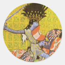 Medieval Knight Sticker