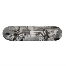 Medieval Knights Jousting Skateboard