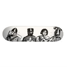 Medieval Knights Skateboard