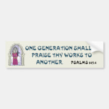 MEDIEVAL LADY 23 BUMPER STICKER