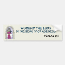 MEDIEVAL LADY 8 BUMPER STICKER