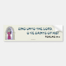 MEDIEVAL LADY BUMPER STICKER 13