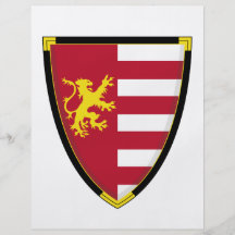 Medieval Lion Shield Flyer
