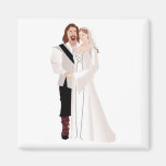 Medieval Lord And Lady Magnet