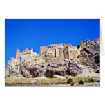 Medieval Ruins Near Samat Greeting Card