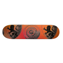 Medieval Shields Skateboard