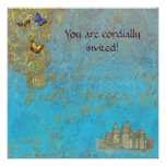 Medieval Storybook Castle Royal Invitation Card