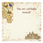 Medieval Storybook Castle Royal Invitation Card