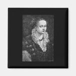 Medieval Woman Fridge Magnets