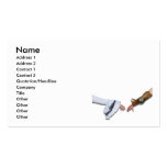 MedievalKnightGraspHandCard, Name, Address 1, A... Business Cards