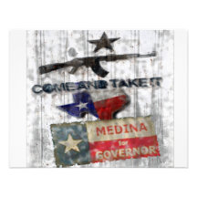 Medina For Governor Invites