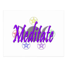 Meditate Postcards