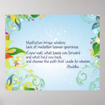 Meditation Buddha Print