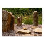 Meditation Garden Greeting Card