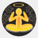 meditation halo stickers