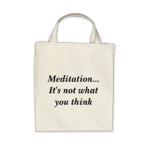 Méditation… n'est pas il ce que vous pensez sacs fourre-tout