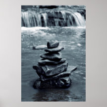 Meditation Rocks Print