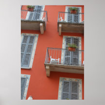 Mediterane architecture posters