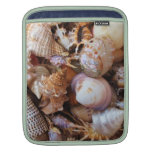 Mediterranean sea shells and starfish iPad sleeves