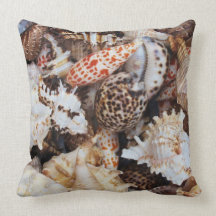 Mediterranean sea shells and starfish pillows