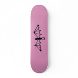 Medium Pink Funny Little Bat skateboards