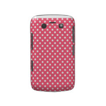 Medium Pink Polka Dot Blackberry Bold Case casemate cases