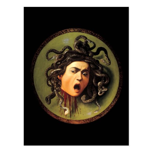 Medusa, Caravaggio Post Cards