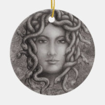 Medusa Christmas Ornament