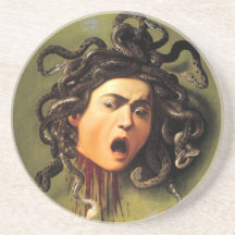 Méduse, Caravaggio Dessous De Verres