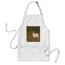Meeker's White Buck 2 Apron