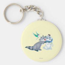 Meeko & Friends Key Chains