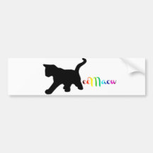 MeeMaow Bumper Sticker