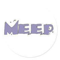 Meep Sticker