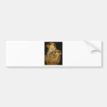 Meerkat and Pup,Black Back, Oil (3) Bumper Stickers