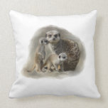 meerkat family pillows
