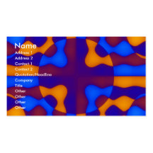 Meet In The Middle Business Card Templates