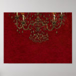 Meet Me Under The Chandelier ~ Poster / Canvas