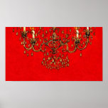 Meet Me Under The Chandelier ~ Print / Poster