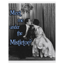 Meet me under the mistletoe flyers