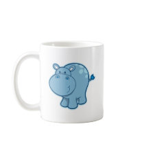 Meet the Blue Hippo! Mugs