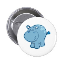 Meet the Blue Hippo! Pin