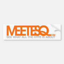 MeetESQ.com bumper Bumper Stickers