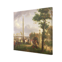 Meeting between Napoleon I  and Pope Canvas Prints