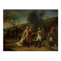 Meeting between Napoleon I & Francis I postcards