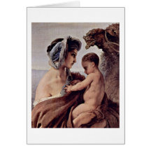 Meeting Of Jacob And Esau By Francesco Hayez Card