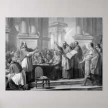 Meeting of St. Augustine and the Donatists Print